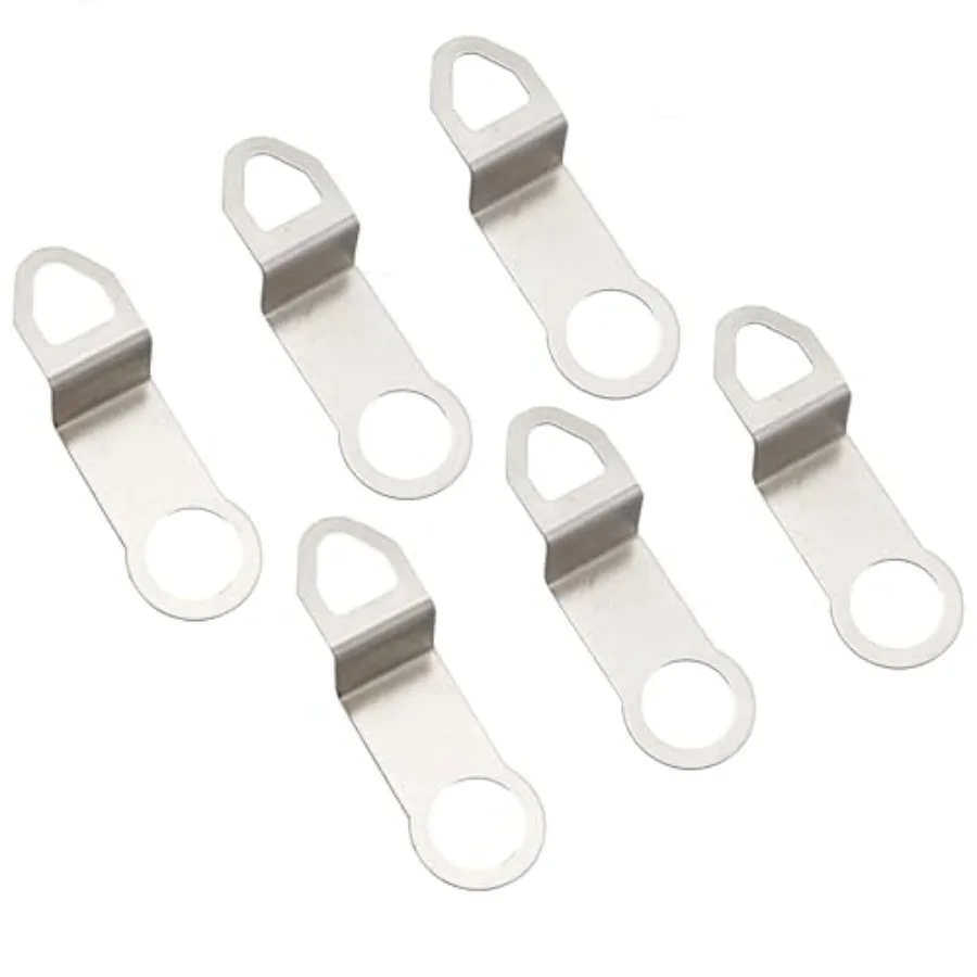 6PCS Metal Clock Replacement Stands Quartz Watch Movement Hook Fastening Application Hardware Accessories Wall Hanger 60x21mm
6PCS Metal Clock Replacement Stands Quartz Watch Movement Hook Fastening Application Hardware Accessories Wall Hanger 60x21mm