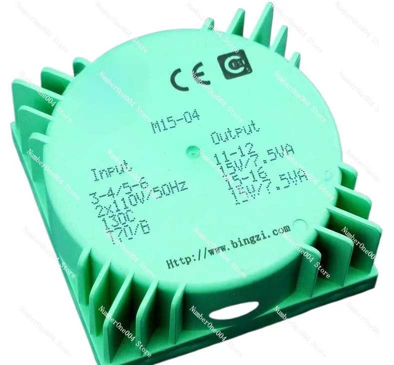 For Green 15W Sealed Transformer, Double 7V5 Double 12V Double 15V
For Green 15W Sealed Transformer, Double 7V5 Double 12V Double 15V