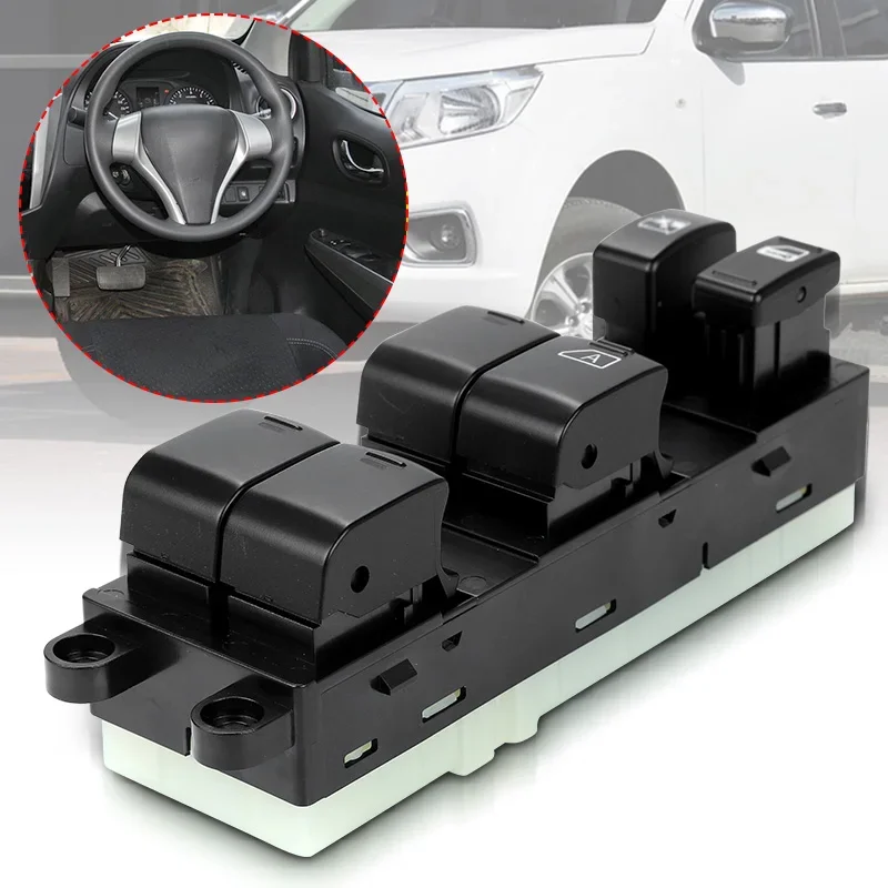 Front Right Electric Power Master Window Lifter Switch Button For Nissan Navara D40 2005-2014 Right Hand Drive 25401-EB70A
Front Right Electric Power Master Window Lifter Switch Button For Nissan Navara D40 2005-2014 Right Hand Drive 25401-EB70A