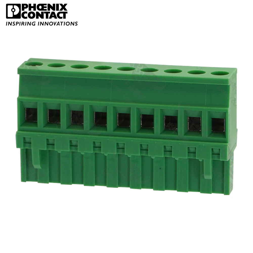 5.08mm Original Genuine Phoenix Contact Connector PCB Pluggable PLUG-IN Terminal Block 9 Pin MVSTBR 2.5 ST 5.08 1792317 12A 320V
5.08mm Original Genuine Phoenix Contact Connector PCB Pluggable PLUG-IN Terminal Block 9 Pin MVSTBR 2.5 ST 5.08 1792317 12A 320V
