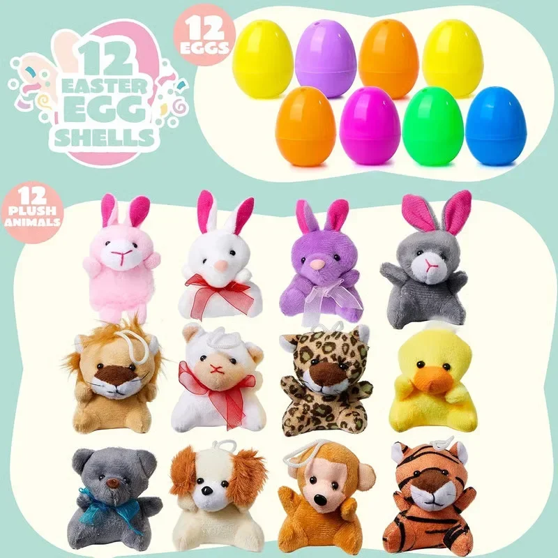 Easter Fillable Eggs Colorful Plastic Eggshell Creative Easter Gift Box Children's Toys Wedding Birthday Party Decor Supplies
Easter Fillable Eggs Colorful Plastic Eggshell Creative Easter Gift Box Children's Toys Wedding Birthday Party Decor Supplies