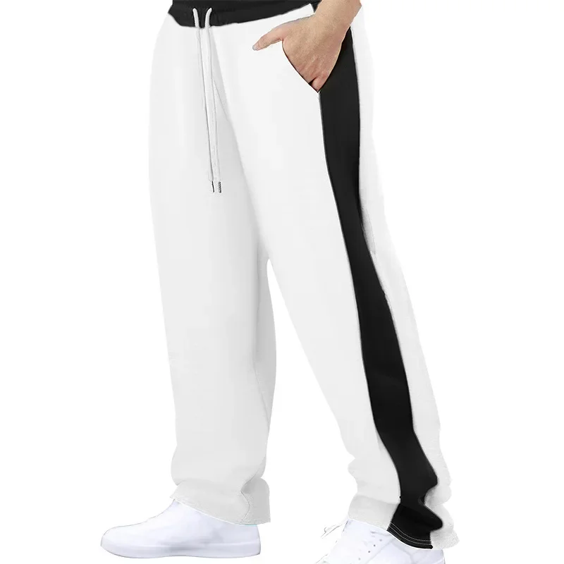Autumn Winter Patchwork Color Block Loose American Style Pants Men's Long Pants Straight Sweatpants
Autumn Winter Patchwork Color Block Loose American Style Pants Men's Long Pants Straight Sweatpants