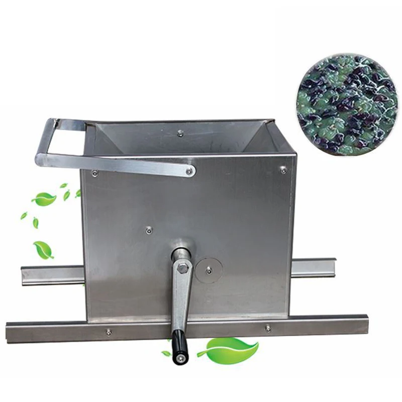 Grape crusher manual pressing stainless steel household small food crusher wine cherry crushing 100KG/H
Grape crusher manual pressing stainless steel household small food crusher wine cherry crushing 100KG/H
