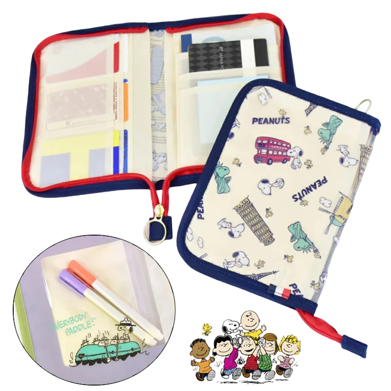 Snoopy Passport Holder Fashion Travel Accessories Portable Waterproof Document Case Organizer Wallet Bag Cardholder Storage Bag
Snoopy Passport Holder Fashion Travel Accessories Portable Waterproof Document Case Organizer Wallet Bag Cardholder Storage Bag