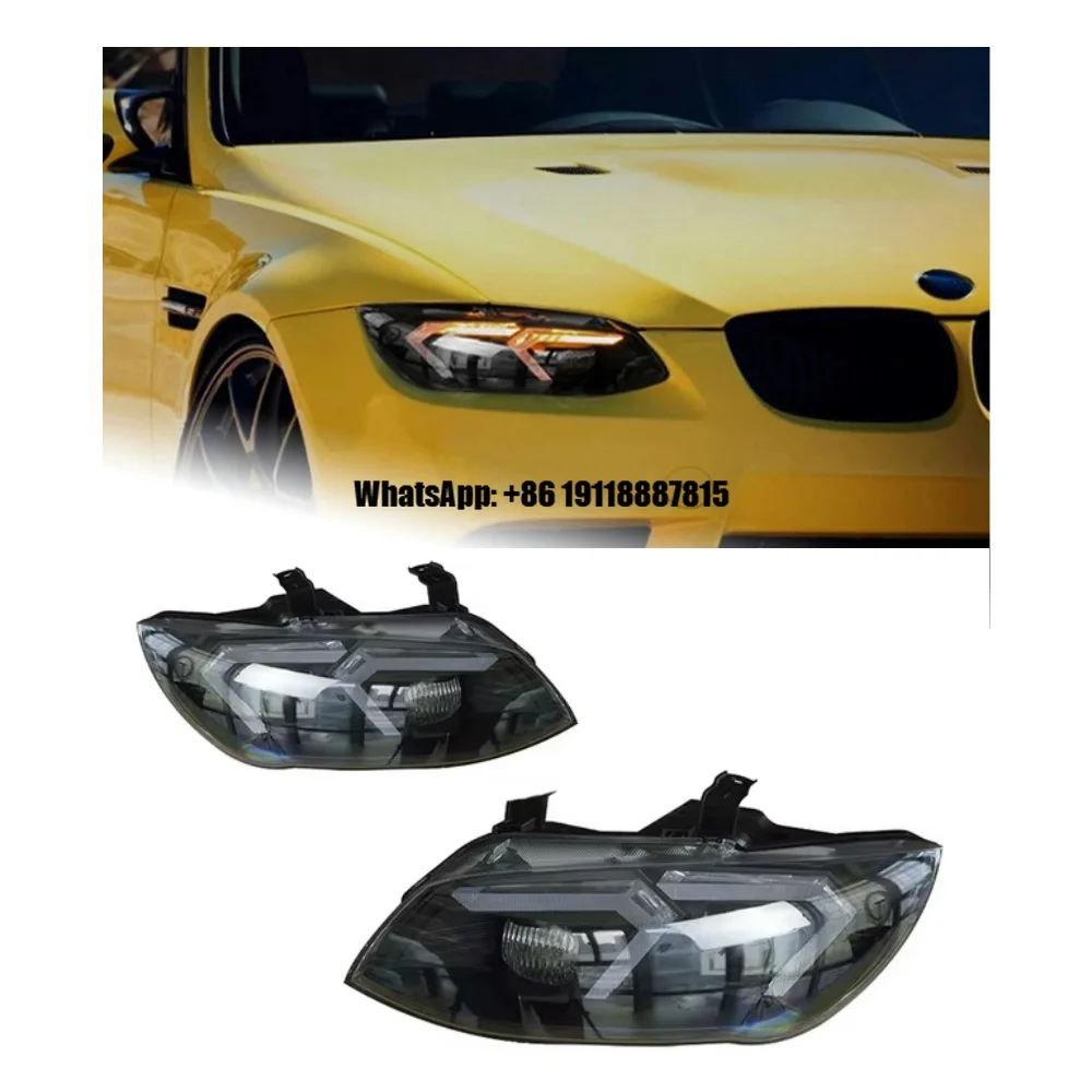 Для BMW E92 E93: Обновленные светодиодные фары (LED) для 3 серии E92 E93 2011-2013, 335i, 330i, 325i, с ДХО и функцией «Ангельские глазки»
Для BMW E92 E93: Обновленные светодиодные фары (LED) для 3 серии E92 E93 2011-2013, 335i, 330i, 325i, с ДХО и функцией «Ангельские глазки»