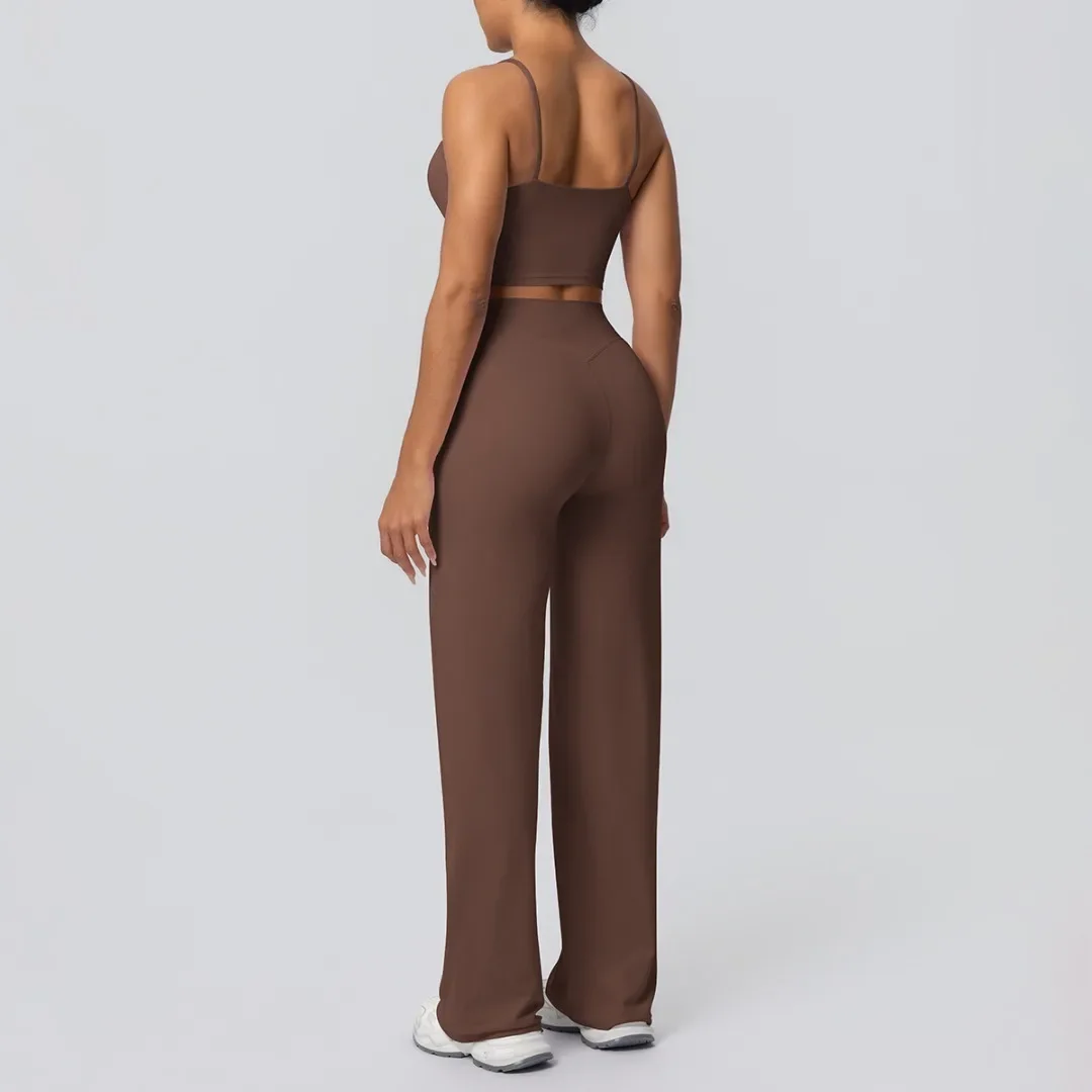 Спортивные широкие брюки с высокой талией, костюм для фитнеса, плотный дышащий комплект для йоги с начесом, женский комплект для бега, тренировок в тренажерном зале, спортивная одежда из двух предметов
Спортивные широкие брюки с высокой талией, костюм для фитнеса, плотный дышащий комплект для йоги с начесом, женский комплект для бега, тренировок в тренажерном зале, спортивная одежда из двух предметов