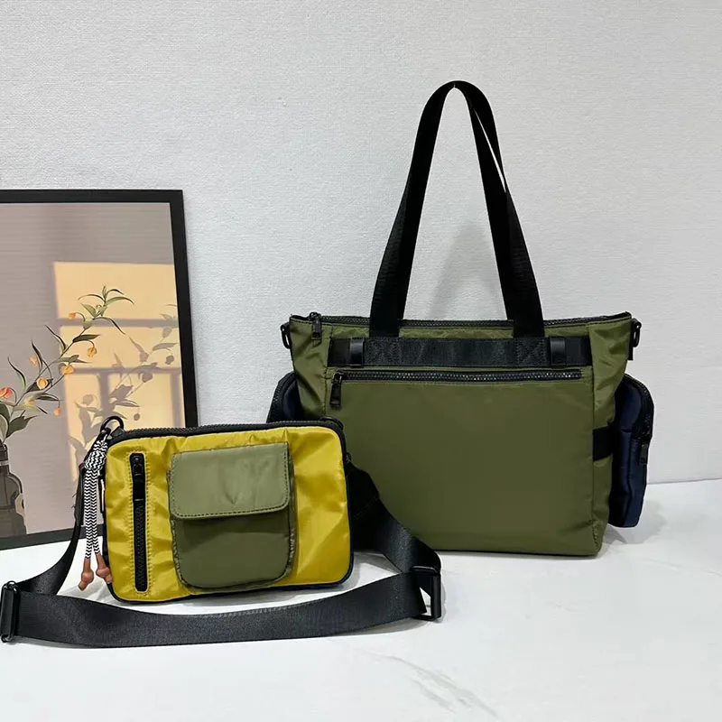 Casual Waterpoof Nylon Women Shoulder Bags Big Crossbody Bag with Detachable Purses Fashion Panelled Large Capacity Tote Bag
Casual Waterpoof Nylon Women Shoulder Bags Big Crossbody Bag with Detachable Purses Fashion Panelled Large Capacity Tote Bag