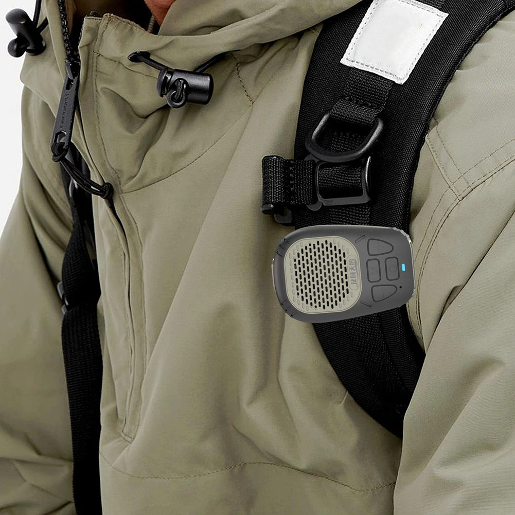 Wearable BT Speaker Built-in Mic Magnetic Clip-On Wireless Portable Speakers Support TF Card Playback for Hands-Free Music/Calls
Wearable BT Speaker Built-in Mic Magnetic Clip-On Wireless Portable Speakers Support TF Card Playback for Hands-Free Music/Calls