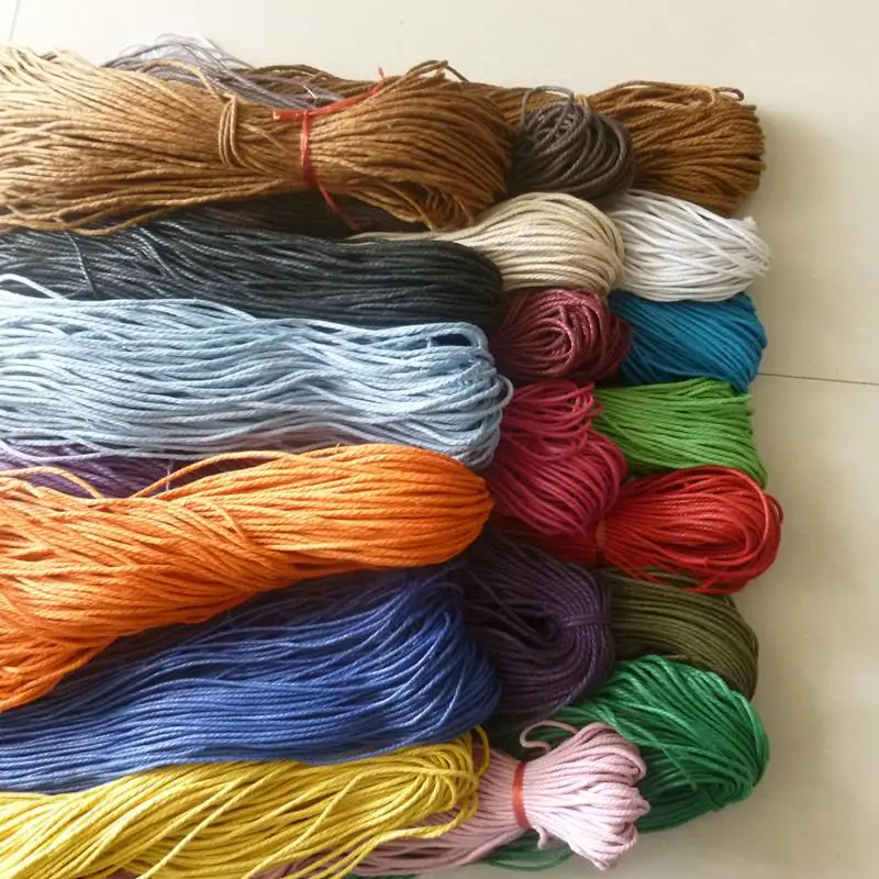 Waxed Cotton Cord 2mm Strong Jewelry Accessory String for Bracelets and Beading Supplies
Waxed Cotton Cord 2mm Strong Jewelry Accessory String for Bracelets and Beading Supplies