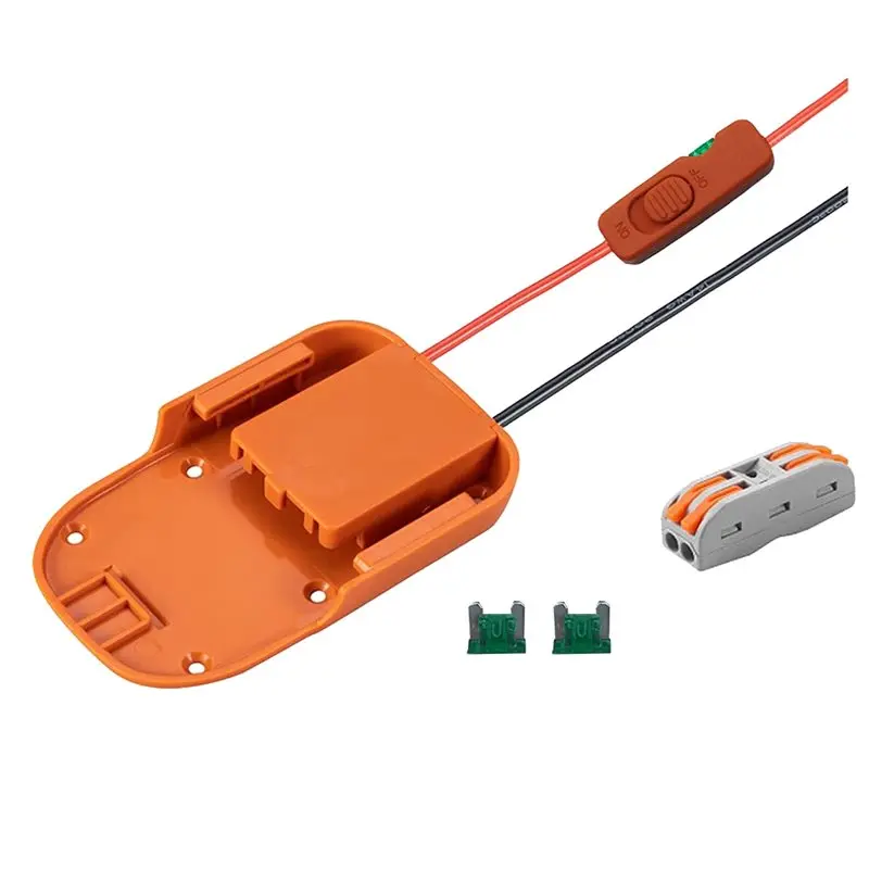 A25F-18V Battery Converter Adapter Kit For Ridgid & AEG Power Tools With Safety Features
A25F-18V Battery Converter Adapter Kit For Ridgid & AEG Power Tools With Safety Features