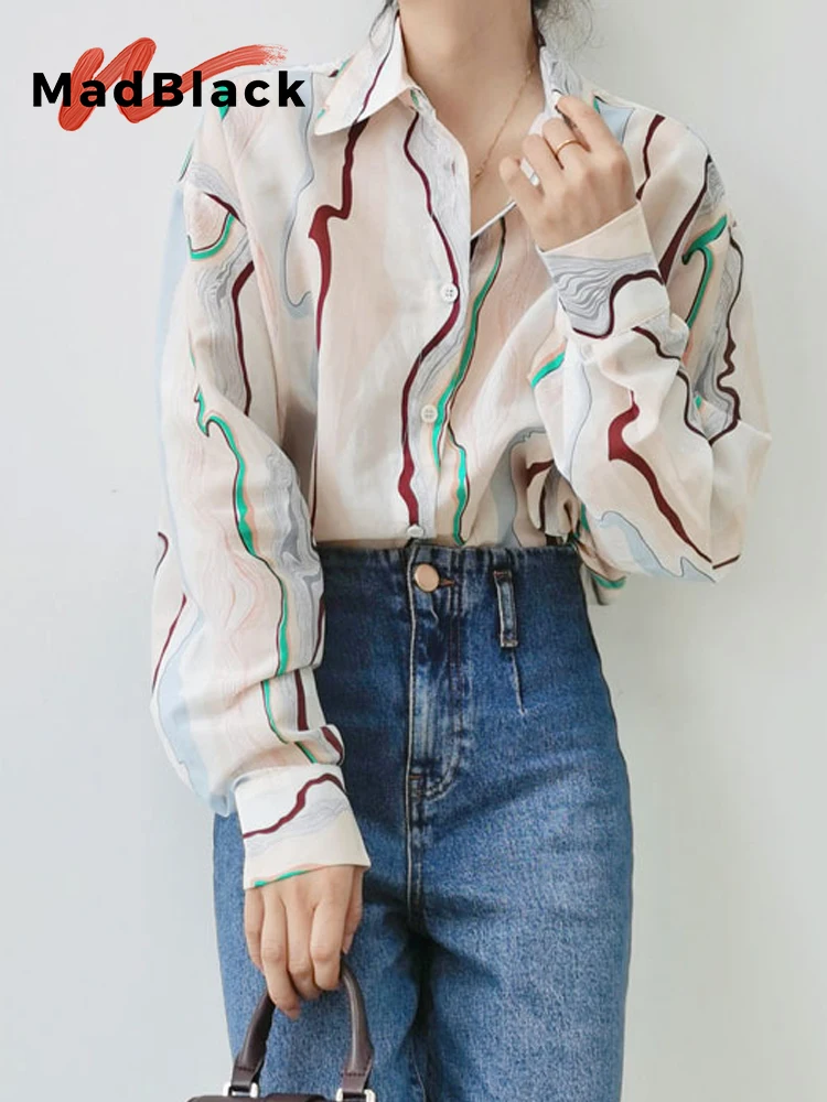 MadBlack-28.4%Silk 71.6%Cotton Elegant Shirt, Long Sleeve Printed, Women French Casual Loose Blouse, 2026 Spring New T63781CC
MadBlack-28.4%Silk 71.6%Cotton Elegant Shirt, Long Sleeve Printed, Women French Casual Loose Blouse, 2026 Spring New T63781CC