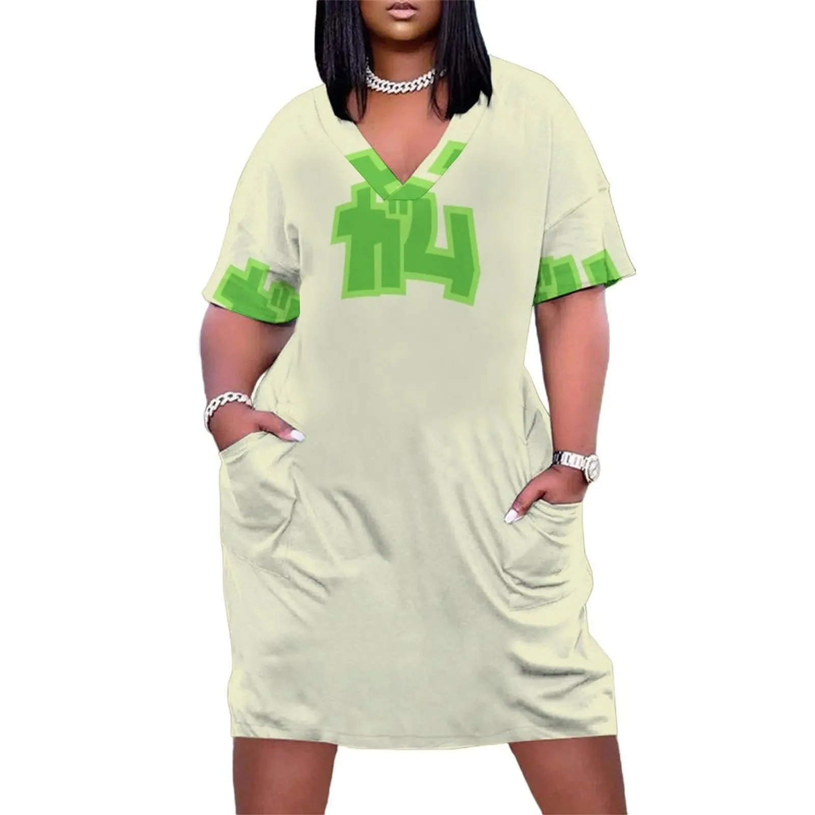 COSPLAY - Gum's Dress (Jet Set Radio) Loose Pocket Dress Beachwear women's evening dress 2025
COSPLAY - Gum's Dress (Jet Set Radio) Loose Pocket Dress Beachwear women's evening dress 2025