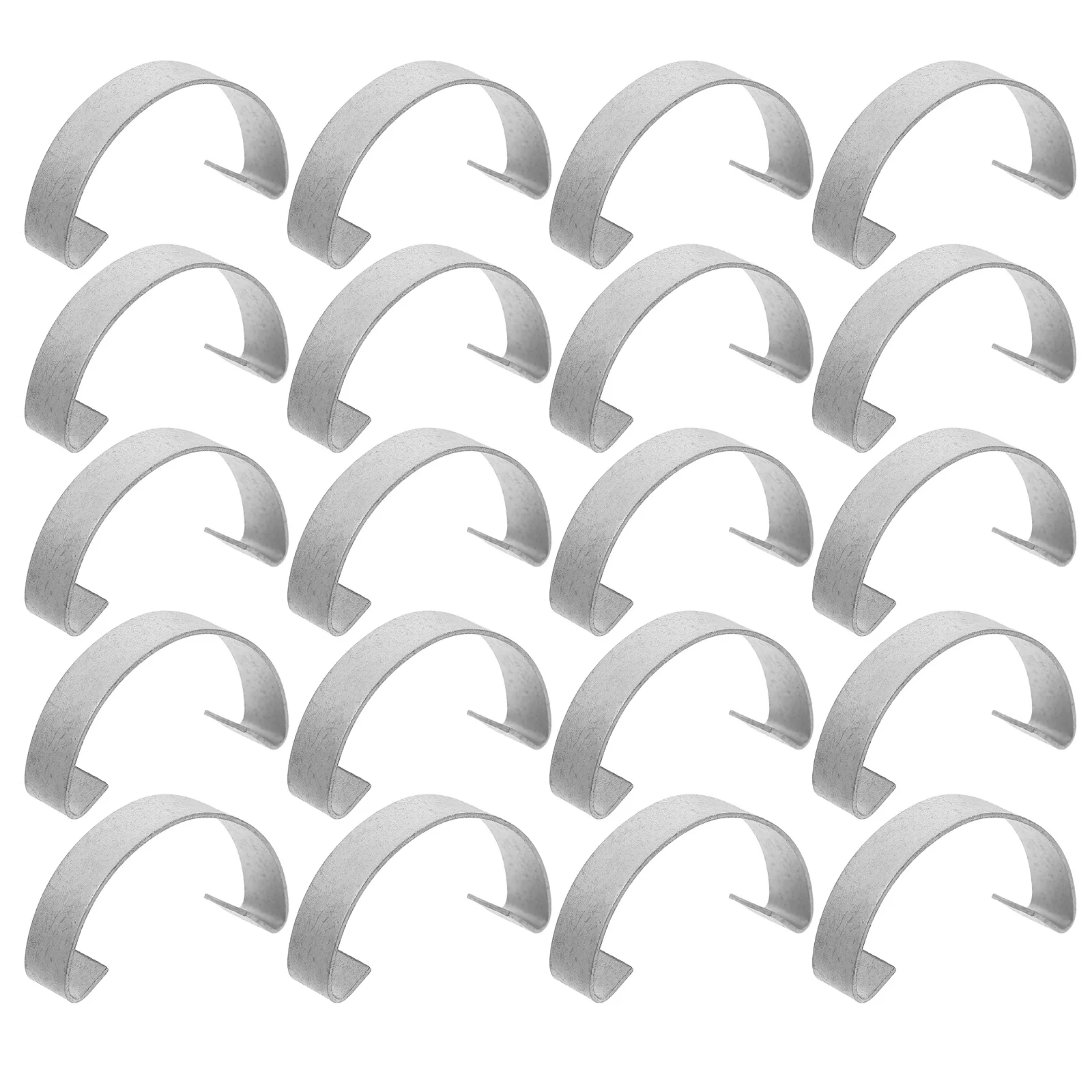 20 Pcs Birdcage Suite Door Snap Clips Stainless Steel Fasten Clamps Pet Building
20 Pcs Birdcage Suite Door Snap Clips Stainless Steel Fasten Clamps Pet Building