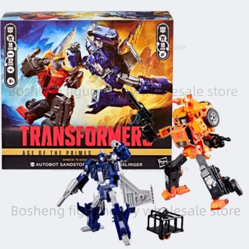 New 2025 Hasbro Transformed Toys The Wreckers Sandstorm Slugslinger Set Limited Action Figure Model Gift Toy Collection
New 2025 Hasbro Transformed Toys The Wreckers Sandstorm Slugslinger Set Limited Action Figure Model Gift Toy Collection