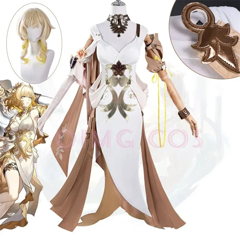 Honkai Star Rail Aglaea Cosplay Costume Carnival Uniform Adult Anime Halloween Party Costumes Masquerade Women Game
Honkai Star Rail Aglaea Cosplay Costume Carnival Uniform Adult Anime Halloween Party Costumes Masquerade Women Game