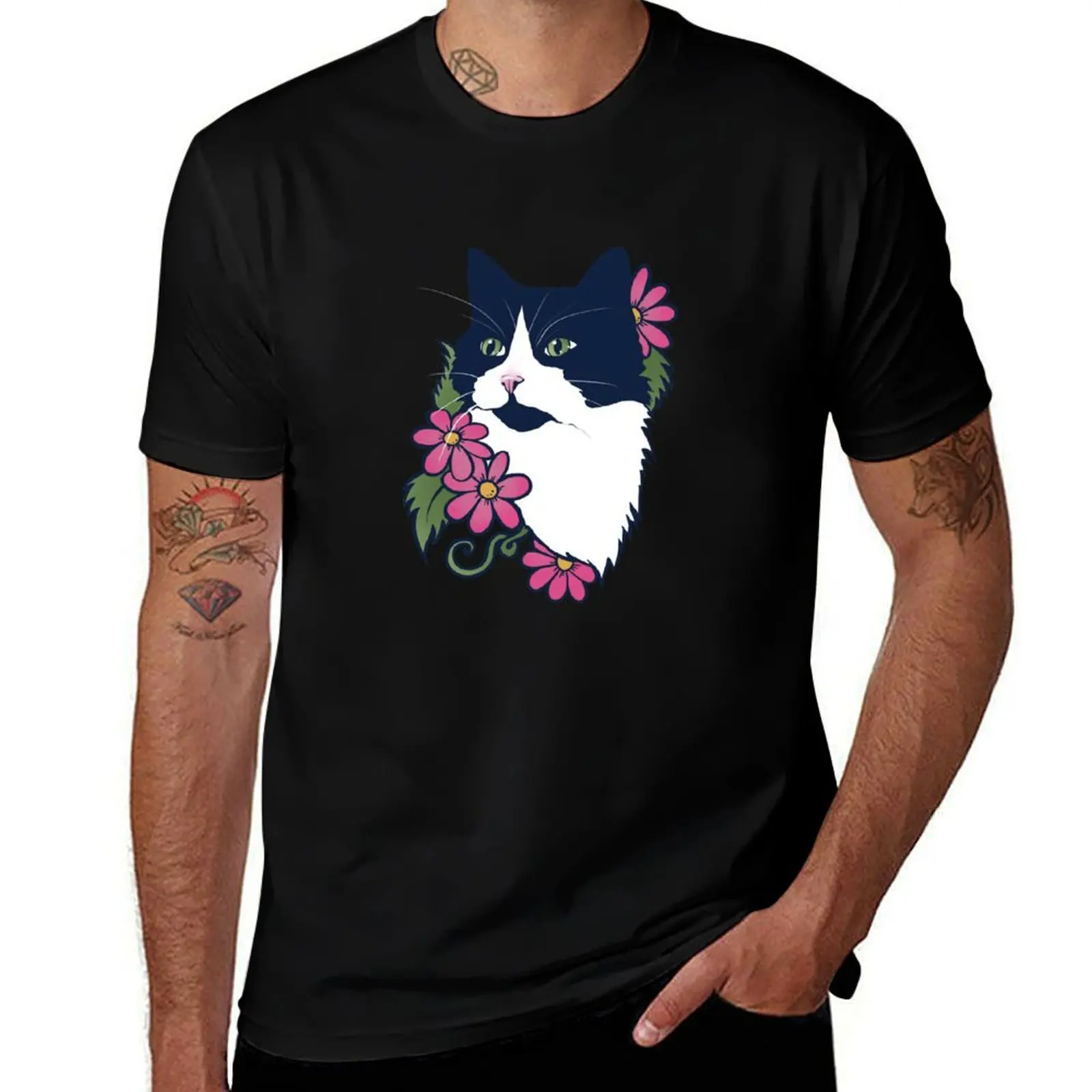 Tuxedo Cat T-Shirt sports fans boys whites quick drying basketball graphic tees compression shirt men
Tuxedo Cat T-Shirt sports fans boys whites quick drying basketball graphic tees compression shirt men