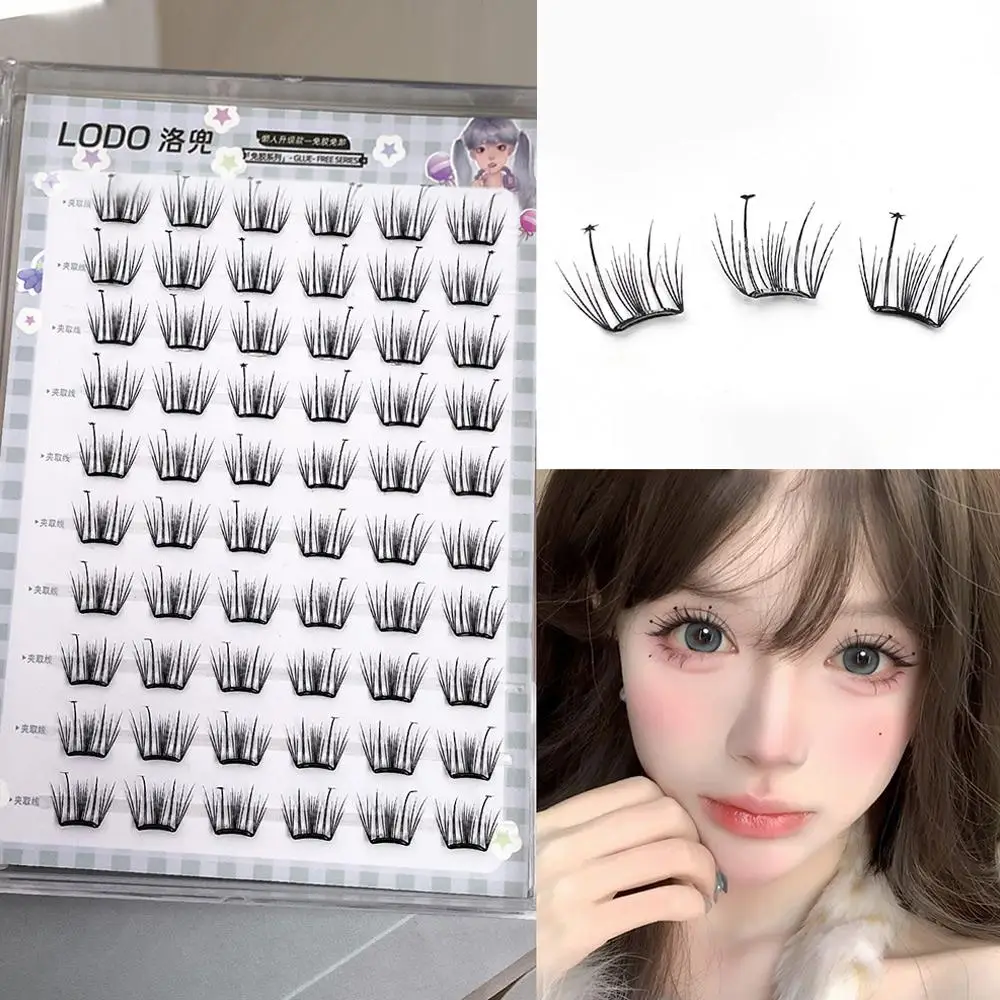 Самоклеящиеся кластеры ресниц в стиле аниме, клей не требуется, естественное и игривое облако, индивидуальные ресницы, изогнутая лента 
Самоклеящиеся кластеры ресниц в стиле аниме, клей не требуется, естественное и игривое облако, индивидуальные ресницы, изогнутая лента