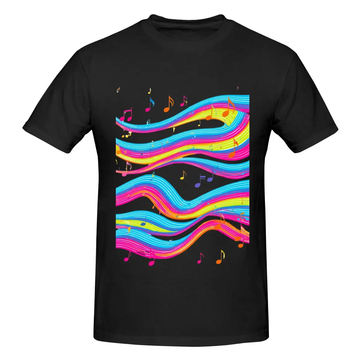 Funny Music Vibes Vibrant Abstract Sound Wave Design Men's T-shirt Printed Tops are loose and slim fit Women's T-shirts
Funny Music Vibes Vibrant Abstract Sound Wave Design Men's T-shirt Printed Tops are loose and slim fit Women's T-shirts