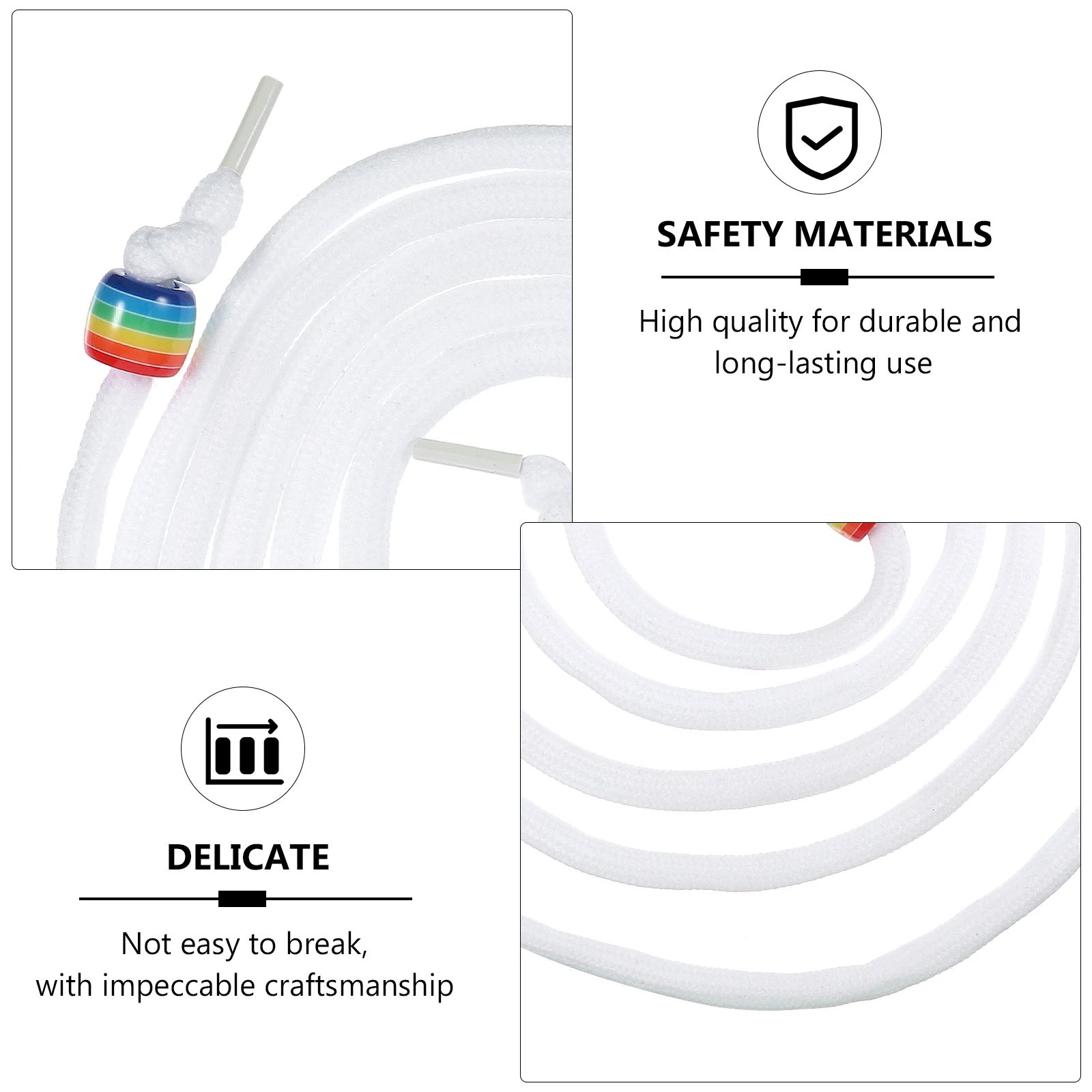 10 Pcs Polyester Pants Drawstrings White Cord for Compression Waistband Sweatpants Supplies Long Lasting Durable Replacing
10 Pcs Polyester Pants Drawstrings White Cord for Compression Waistband Sweatpants Supplies Long Lasting Durable Replacing