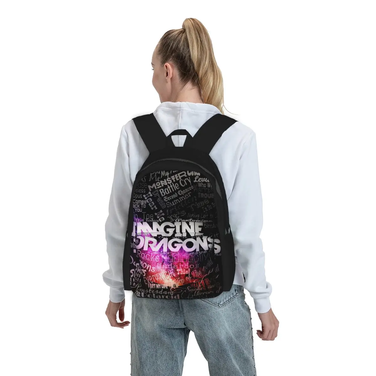 Imagine Dragons Backpack Student BookBag Kids School Bag Computer Shoulder Bags for Men Women
Imagine Dragons Backpack Student BookBag Kids School Bag Computer Shoulder Bags for Men Women