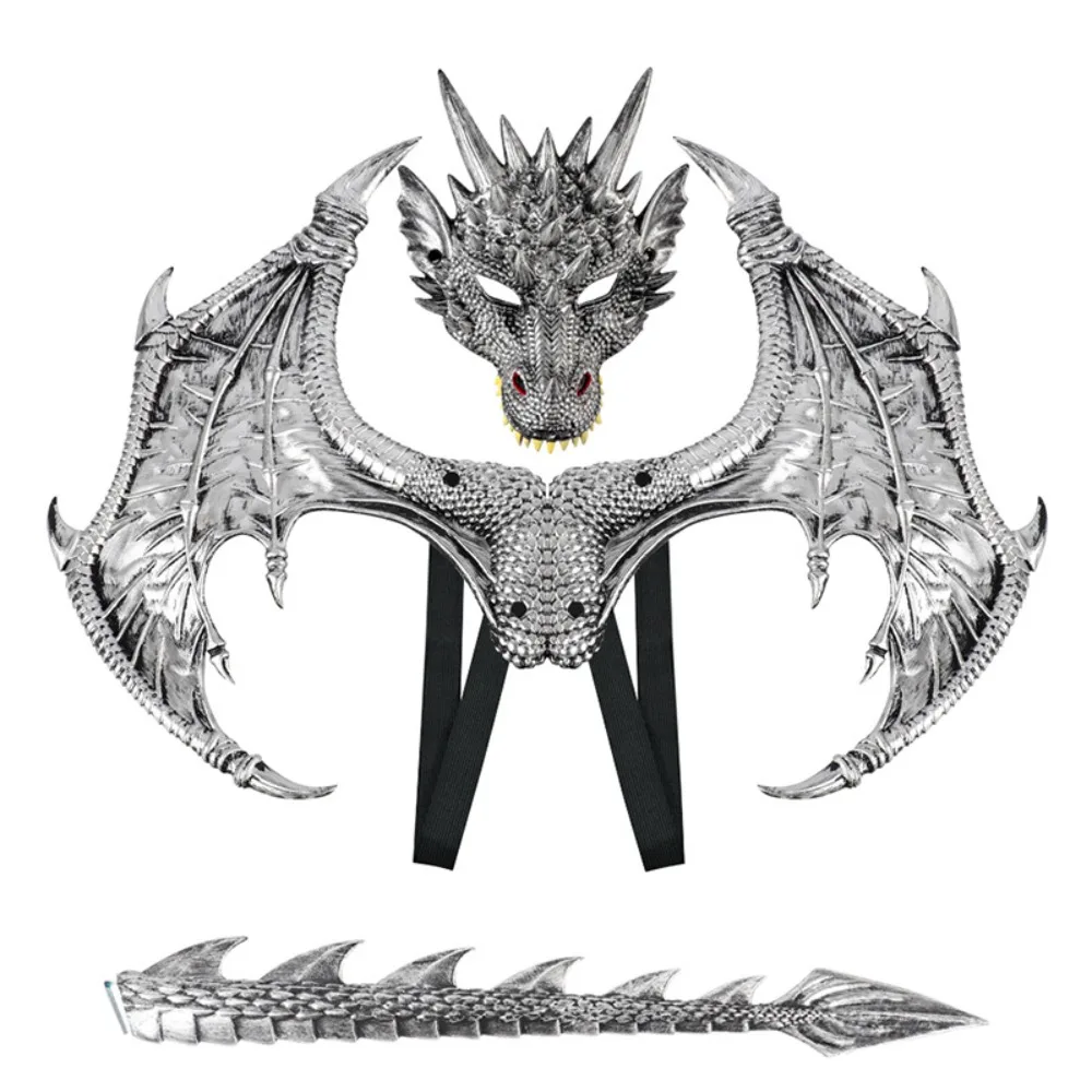 Cosplay Dragon Wing Tail Mask Set Role Playing Dress Up Halloween Ultra Light Dragon Set Anime Animal Halloween Costumes
Cosplay Dragon Wing Tail Mask Set Role Playing Dress Up Halloween Ultra Light Dragon Set Anime Animal Halloween Costumes
