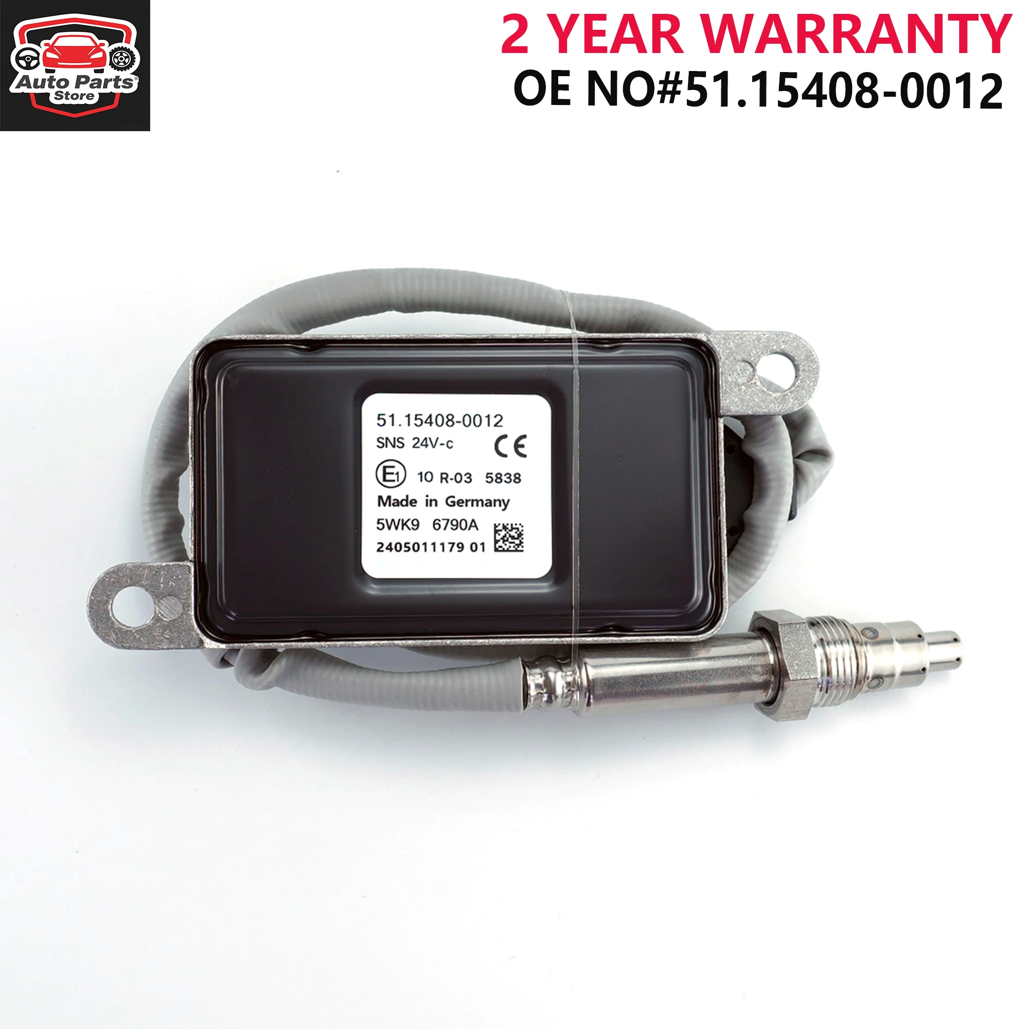 51.15408-0012 51154080012 New Nitrogen Oxide Sensor 5WK96790A For Man Truck NEOPLAN Bus Truck Bottom SCR Euro 5 6 NEOPLAN
51.15408-0012 51154080012 New Nitrogen Oxide Sensor 5WK96790A For Man Truck NEOPLAN Bus Truck Bottom SCR Euro 5 6 NEOPLAN