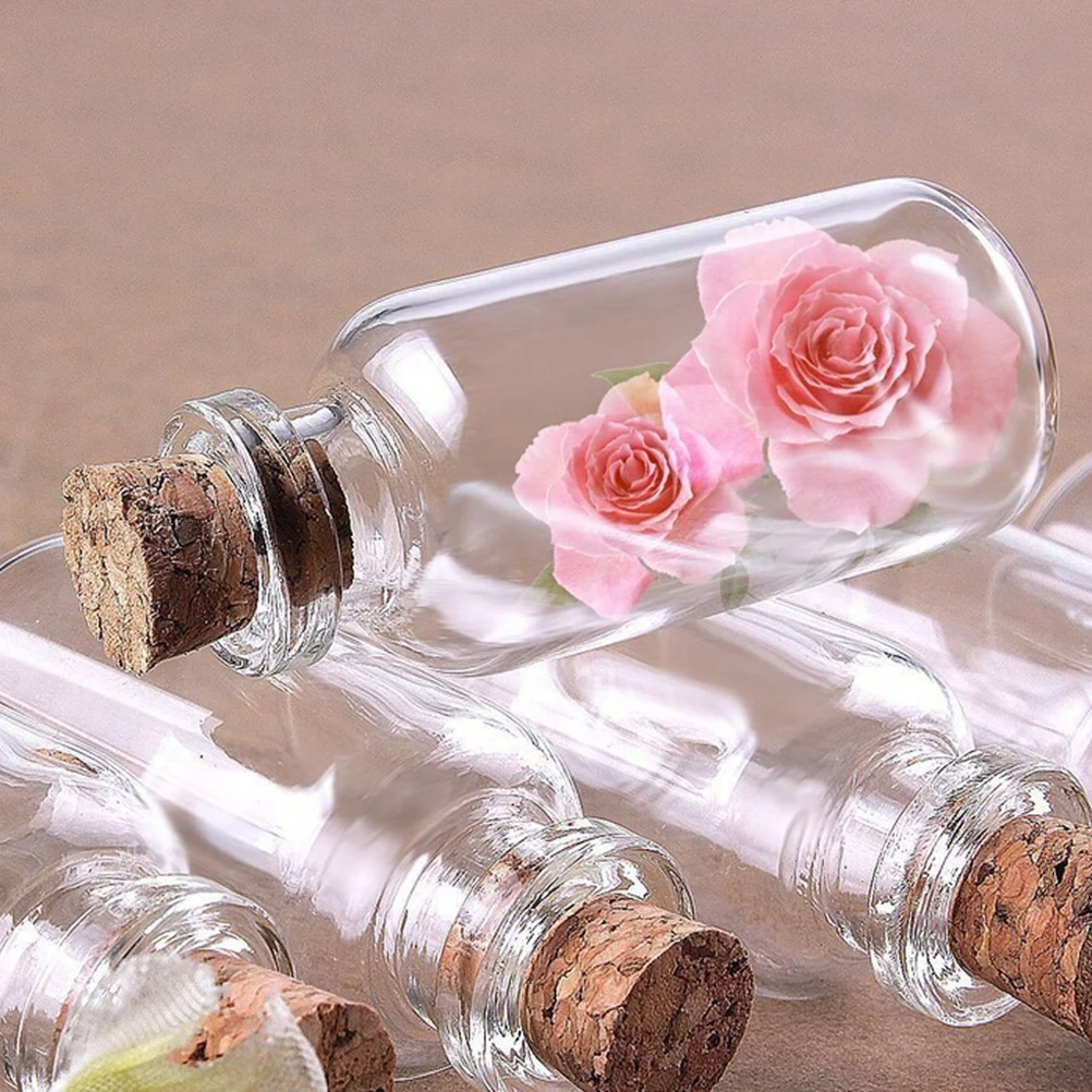 50Pcs Mini Glass Bottles Clear Size 15x0.75 Inch Cork Plugs DIY Necklace Drift Bottles Potpourri Jewelry Decoration
50Pcs Mini Glass Bottles Clear Size 15x0.75 Inch Cork Plugs DIY Necklace Drift Bottles Potpourri Jewelry Decoration