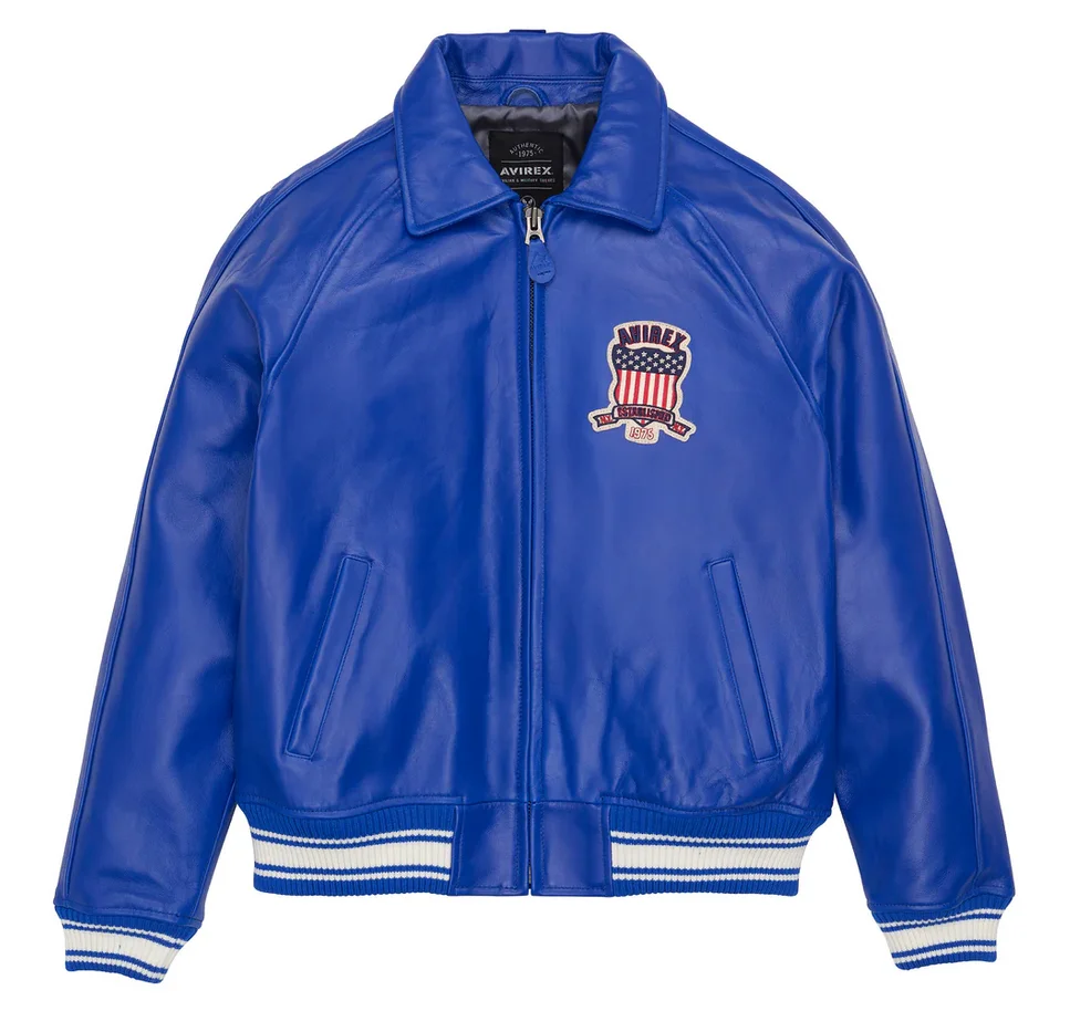 AVIERX Men Genuine Sheepskin Flight Suit Jacket US Size Spring Autumn Classic Vintage Embroidery Daily Casual Travel coat top
AVIERX Men Genuine Sheepskin Flight Suit Jacket US Size Spring Autumn Classic Vintage Embroidery Daily Casual Travel coat top