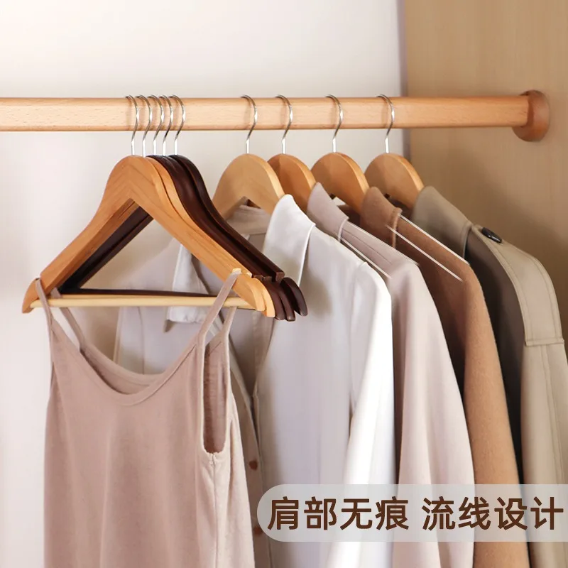 Solid wood hanger Wooden drying rack Traceless hanger Home clothing store clothes hanging retro non-slip rack Wholesale pants
Solid wood hanger Wooden drying rack Traceless hanger Home clothing store clothes hanging retro non-slip rack Wholesale pants