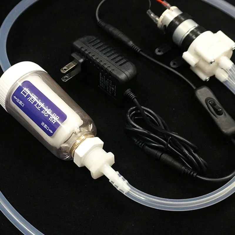 Household ceramic activated carbon liquor filter small self-brewed filter extraction machine wine filter
Household ceramic activated carbon liquor filter small self-brewed filter extraction machine wine filter