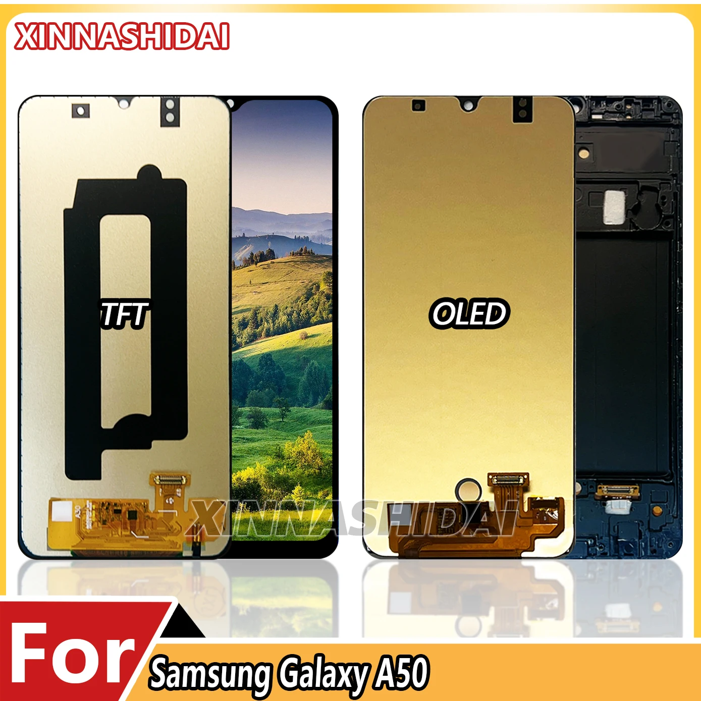 Рамка сенсорного ЖК-дисплея для Samsung A50 OLED, для Samsung Galaxy A50 A505 A505FN/DS A505F/DS LCD - замена премиум-класса
Рамка сенсорного ЖК-дисплея для Samsung A50 OLED, для Samsung Galaxy A50 A505 A505FN/DS A505F/DS LCD - замена премиум-класса