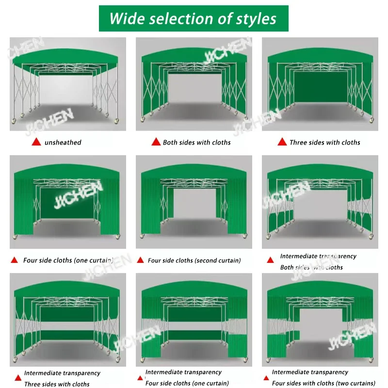 Активный отдых на свежем воздухе Push-pull Trade Show Автомобиль Гараж Палатка для хранения Склад Складная всплывающая палатка Push-pull с колесами
Активный отдых на свежем воздухе Push-pull Trade Show Автомобиль Гараж Палатка для хранения Склад Складная всплывающая палатка Push-pull с колесами