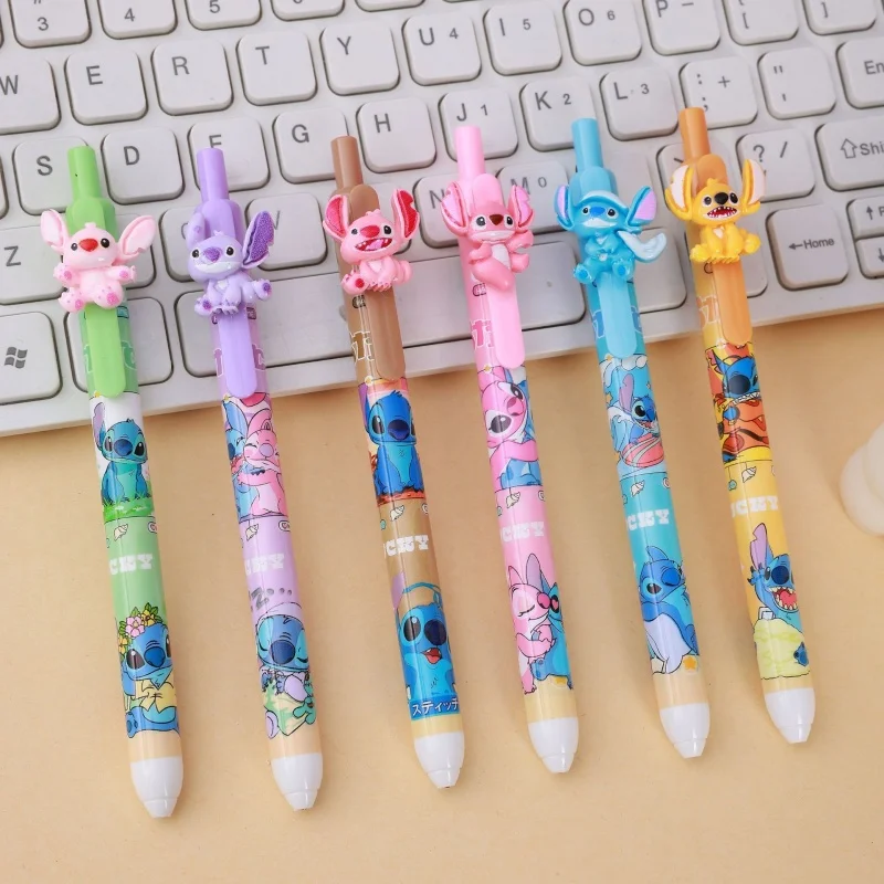 36pcs/lot Kawaii Stitch Press Gel Pen Cute 0.5mm Blue Ink Signature Pens Promotional Gift School Supplies
36pcs/lot Kawaii Stitch Press Gel Pen Cute 0.5mm Blue Ink Signature Pens Promotional Gift School Supplies