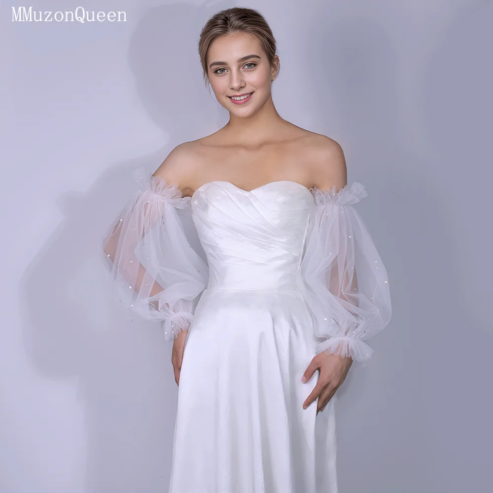 TOPQUEEN MM24 Свадебные нарукавники для невесты, пышные тюлевые рукава со стразами, съемные перчатки без пальцев для вечеринок, DIY, с возможностью индивидуальной настройки
TOPQUEEN MM24 Свадебные нарукавники для невесты, пышные тюлевые рукава со стразами, съемные перчатки без пальцев для вечеринок, DIY, с возможностью индивидуальной настройки