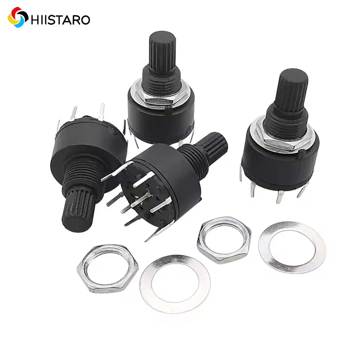 2Pcs SR16 Plastic 16MM Rotary Band Switch 1 Pole 5/6/8 Position 2 Pole 3/4 Position Handle Length 15MM Axis Round Switches
2Pcs SR16 Plastic 16MM Rotary Band Switch 1 Pole 5/6/8 Position 2 Pole 3/4 Position Handle Length 15MM Axis Round Switches