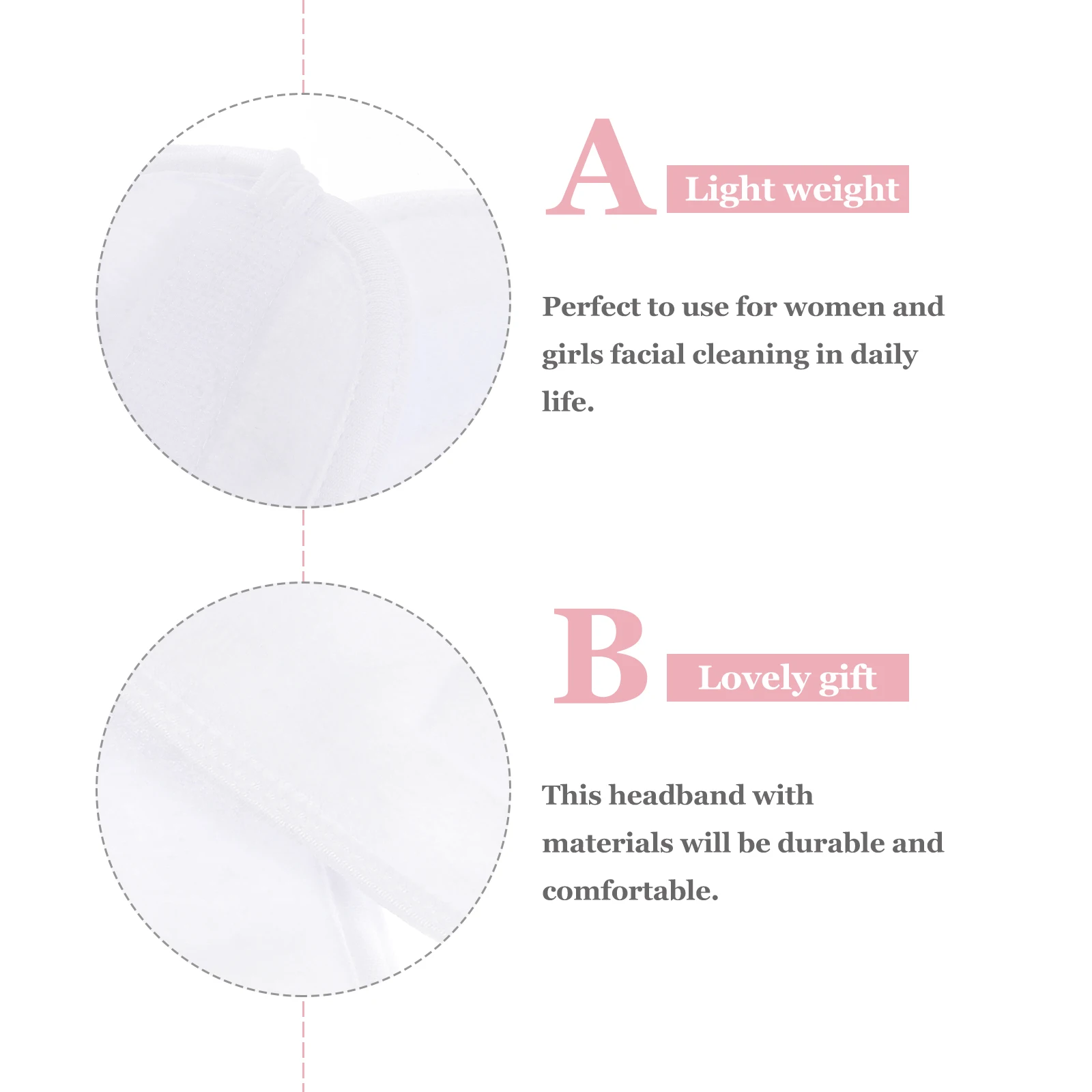 3 Pcs Cloth Headb Durable Elastic Women Makeup Spa Yoga Hair Strap Adjustable Travel Make Up Headb Lightweight
3 Pcs Cloth Headb Durable Elastic Women Makeup Spa Yoga Hair Strap Adjustable Travel Make Up Headb Lightweight