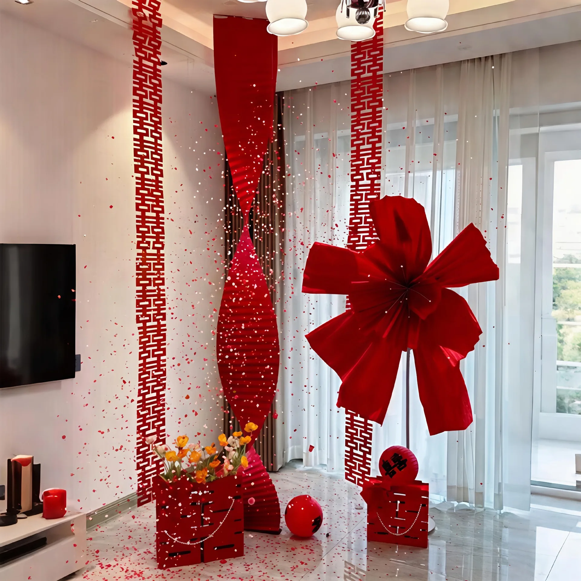 Large Artificial Crepe Paper Three-dimensional Iris Flower Living Room Decor Wedding Arrangement Background Wall Decoration
Large Artificial Crepe Paper Three-dimensional Iris Flower Living Room Decor Wedding Arrangement Background Wall Decoration