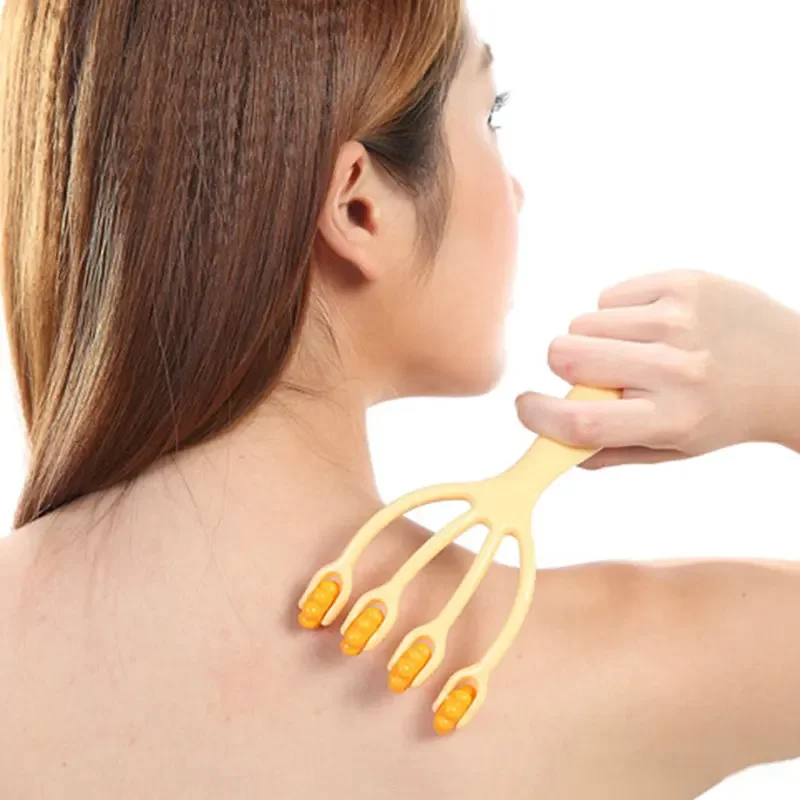 Four Claw Full Body Massager Head Scalp Massage Roller Hand-held Roller Massage Equipment Neck Foot Hand Massage Relaxation Tool
Four Claw Full Body Massager Head Scalp Massage Roller Hand-held Roller Massage Equipment Neck Foot Hand Massage Relaxation Tool