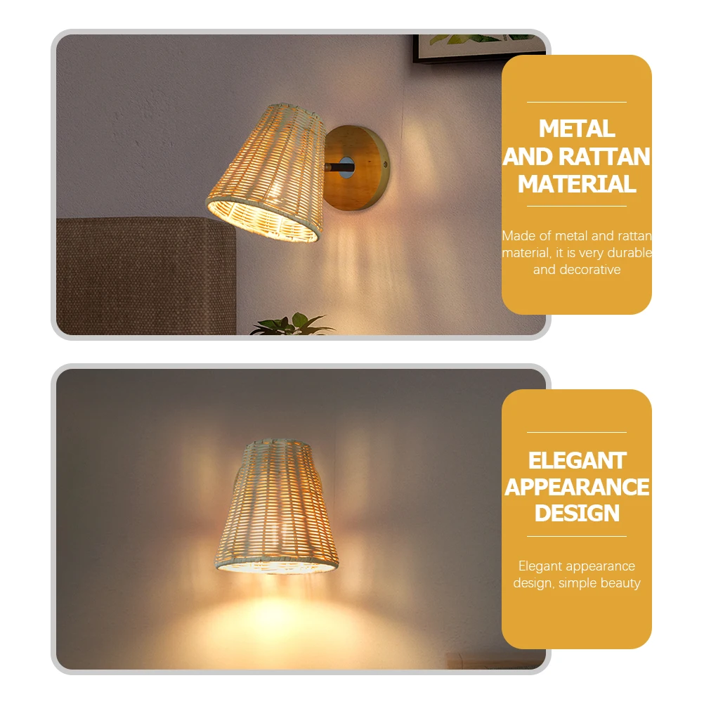 Настенные светильники из ротанга для спальни, настенные светильники, тканое бра, светильник в стиле бохо, современное освещение, домашний декор, деревенский стиль
Настенные светильники из ротанга для спальни, настенные светильники, тканое бра, светильник в стиле бохо, современное освещение, домашний декор, деревенский стиль