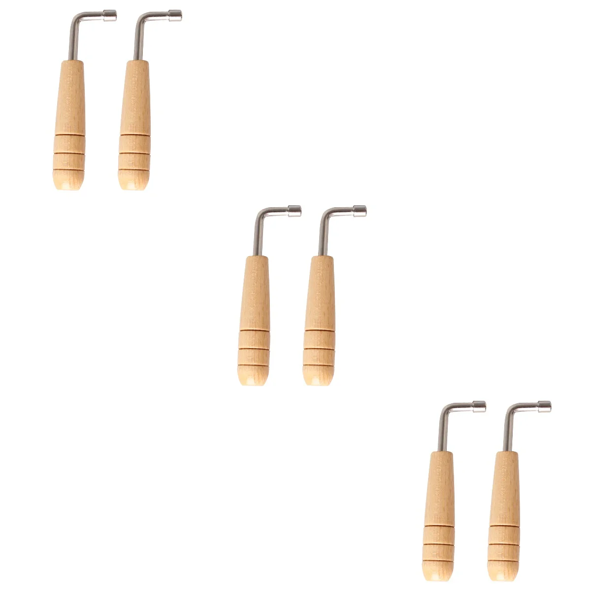 3 PCS Lyre Wrench Professional Use Harp Tone Tuning Affordable Instrument Stainless Steel Wooden Handle
3 PCS Lyre Wrench Professional Use Harp Tone Tuning Affordable Instrument Stainless Steel Wooden Handle