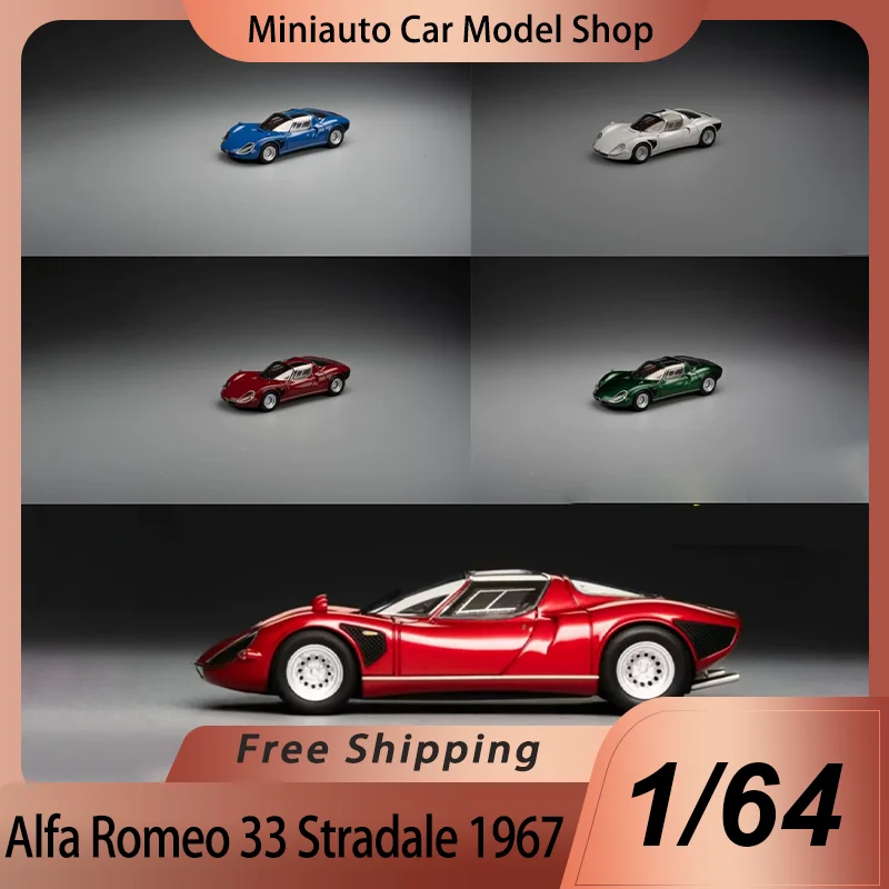 CL MG Resin Car Model Toy 1:64 Scale Alfa Romeo 33 Stradale 1967 Miniature Collectibl For Adult Collection Display Hobbyists
CL MG Resin Car Model Toy 1:64 Scale Alfa Romeo 33 Stradale 1967 Miniature Collectibl For Adult Collection Display Hobbyists