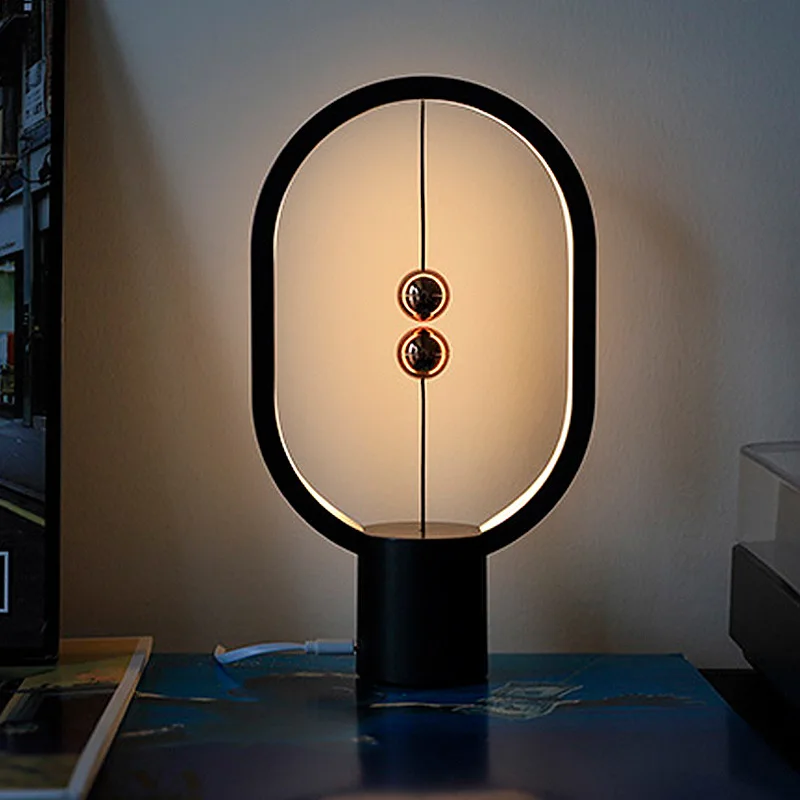 Table Lamp Magnetic Balance Lamp Desktop LED Night Light USB Charging Reading Lamp for Restaurant Hotel Bar Bedroom Decor Light
Table Lamp Magnetic Balance Lamp Desktop LED Night Light USB Charging Reading Lamp for Restaurant Hotel Bar Bedroom Decor Light