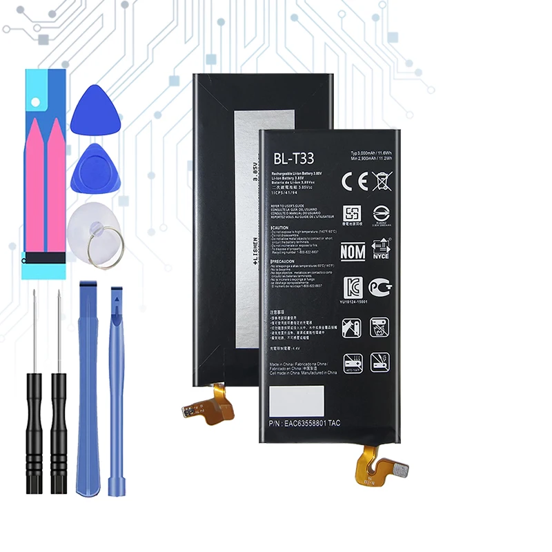 Аккумулятор 3000 мАч для LG Q6 M700A M700AN M700DSK M700N + бесплатный инструмент
Аккумулятор 3000 мАч для LG Q6 M700A M700AN M700DSK M700N + бесплатный инструмент