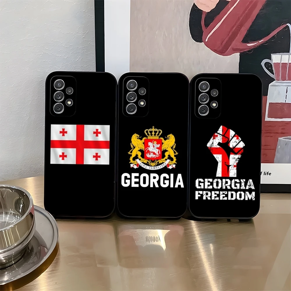 Georgia Flag Phone Case for Samsung Galaxy S25 S24 S21 S23 S22 S20 Ultra Fe Plus A34 A16 A54 A24 A52 A53 M54 Cover
Georgia Flag Phone Case for Samsung Galaxy S25 S24 S21 S23 S22 S20 Ultra Fe Plus A34 A16 A54 A24 A52 A53 M54 Cover