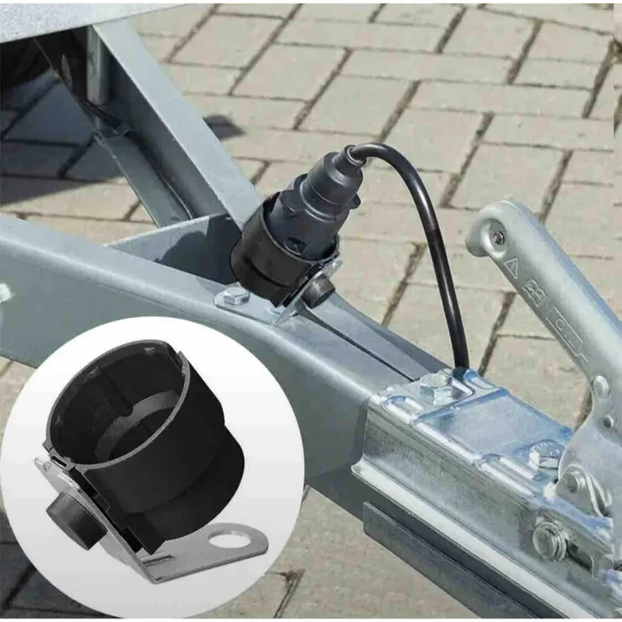 Circle Anti Fouling 1/2Pcs Parking Cover Trailer Plug Holder Plug Adapter for 7 and 13 Pin Trailer Plugs Connector Fixer Bracket
Circle Anti Fouling 1/2Pcs Parking Cover Trailer Plug Holder Plug Adapter for 7 and 13 Pin Trailer Plugs Connector Fixer Bracket