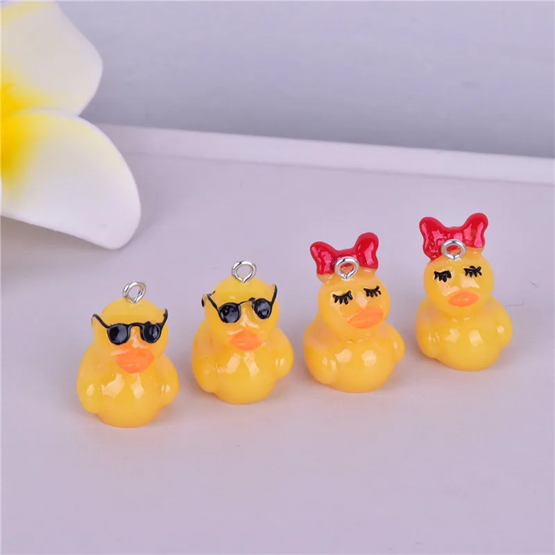 10pcs/pack Yellow Duck Boy and Girl Duck Resin Charms for DIY Earring Jewelry Design Making
10pcs/pack Yellow Duck Boy and Girl Duck Resin Charms for DIY Earring Jewelry Design Making