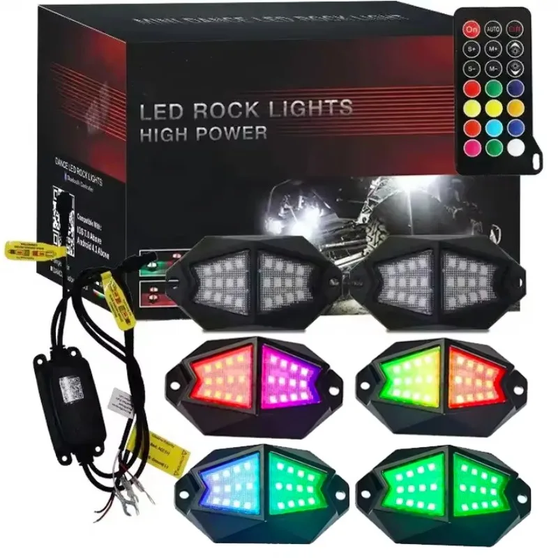 Комплект многоцветных внедорожных RGB LED-фар (4/6/8 шт.) с управлением через приложение и пультом ДУ для Polaris RZR, Cam, ATV
Комплект многоцветных внедорожных RGB LED-фар (4/6/8 шт.) с управлением через приложение и пультом ДУ для Polaris RZR, Cam, ATV