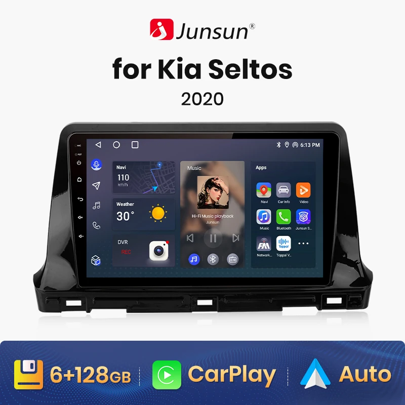 Junsun V1 AI Voice Wireless CarPlay Android Auto Radio for KIA Seltos 2020 4G Car Multimedia GPS 2din autoradio
Junsun V1 AI Voice Wireless CarPlay Android Auto Radio for KIA Seltos 2020 4G Car Multimedia GPS 2din autoradio