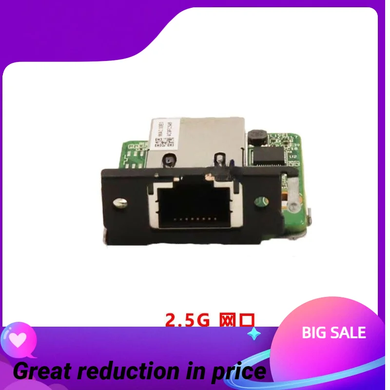 WYORESY For Lenovo Tiny8 LAN card 2.5G 8125BGS.BN8K89 Fru 5C50W00908 M70q M80q M90q Gen3 P360Tiny Extend The Second Cable Port
WYORESY For Lenovo Tiny8 LAN card 2.5G 8125BGS.BN8K89 Fru 5C50W00908 M70q M80q M90q Gen3 P360Tiny Extend The Second Cable Port
