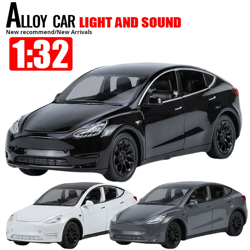 1:32 модель Y для Tesla, литые под давлением игрушки из сплава, модели автомобилей, имитация звука и света, функциональная коллекция, игрушки для мальчиков, подарки
1:32 модель Y для Tesla, литые под давлением игрушки из сплава, модели автомобилей, имитация звука и света, функциональная коллекция, игрушки для мальчиков, подарки